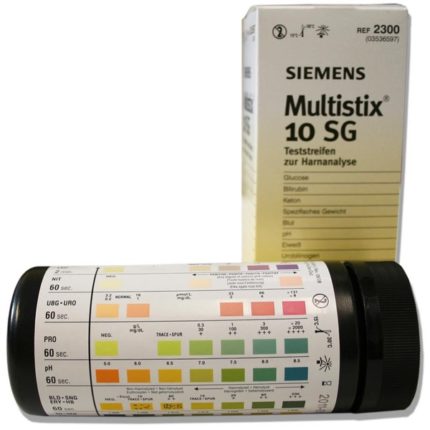 Multistix 10 SG №100 Тест полоски Мультистикс
